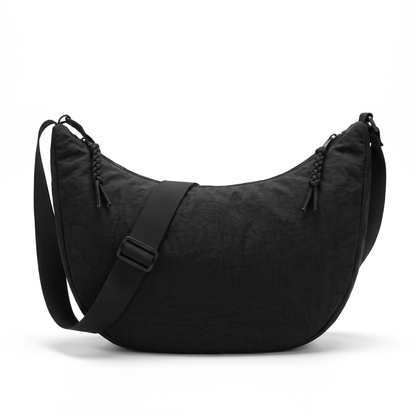Crescent Hobo Bag, back view