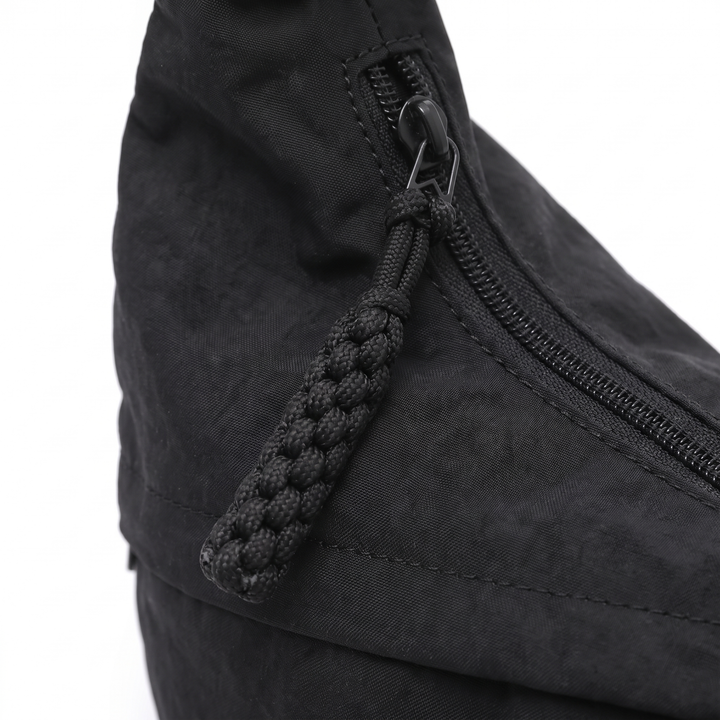 Crescent Hobo Bag, hardware close-up