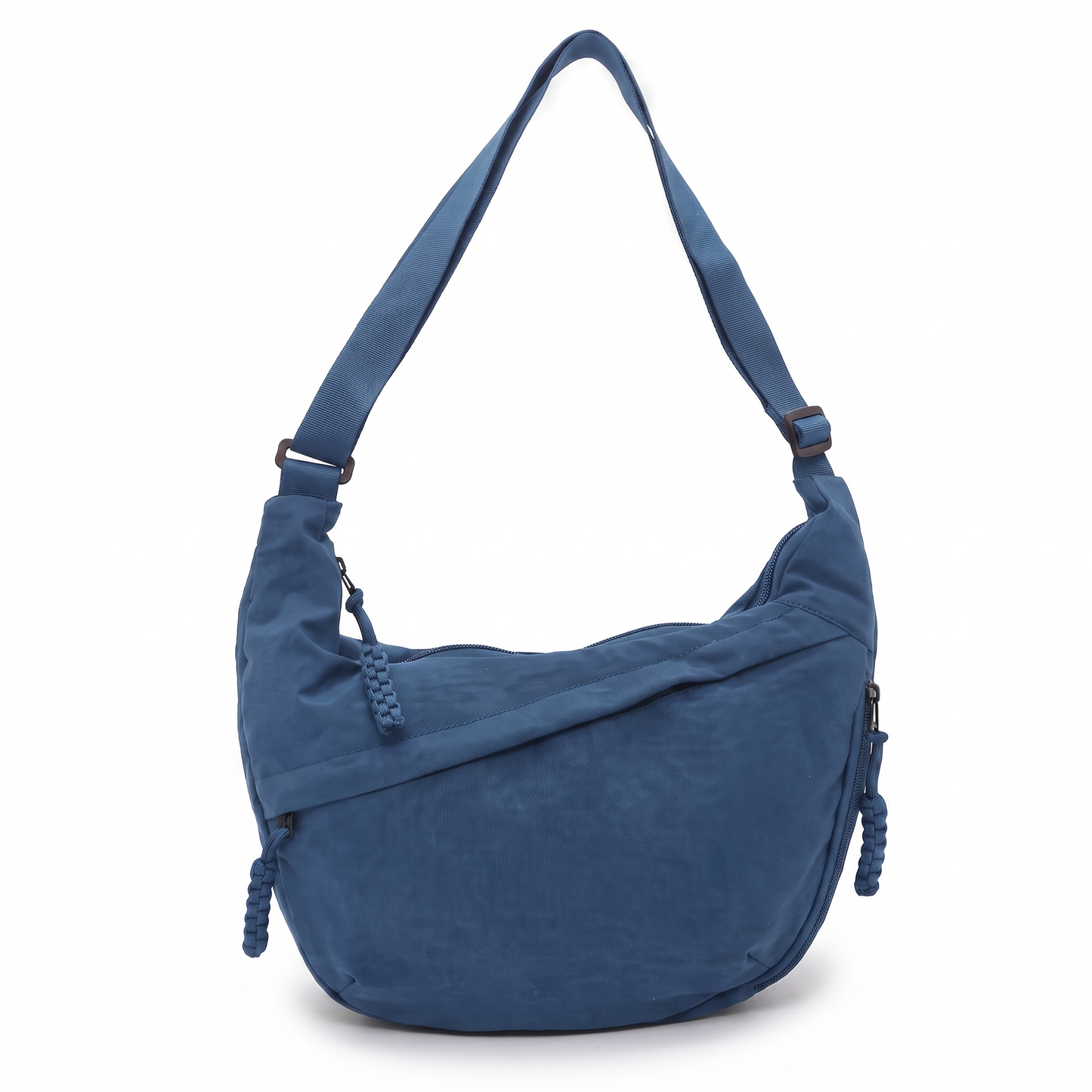 Sunoire odile black shoulder hobo bag colorway blue front hero 01