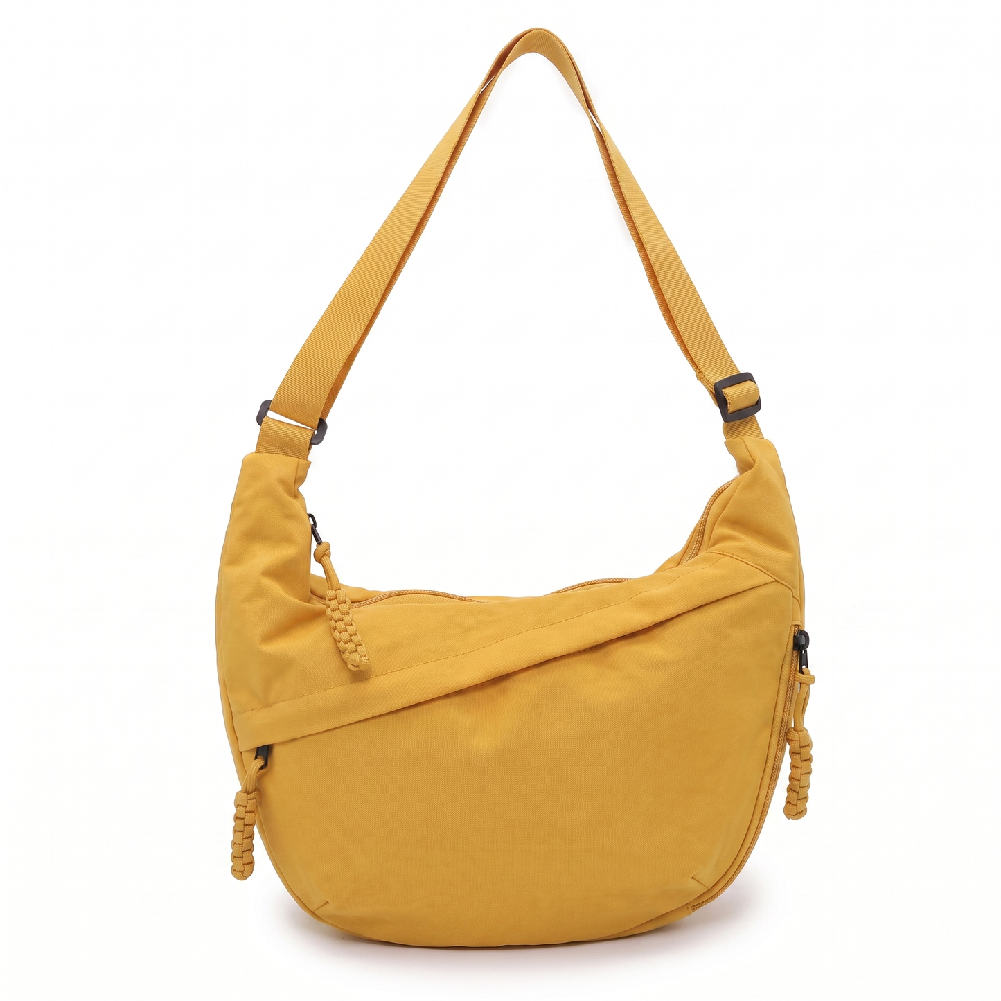 Sunoire odile black shoulder hobo bag colorway yellow front hero 01