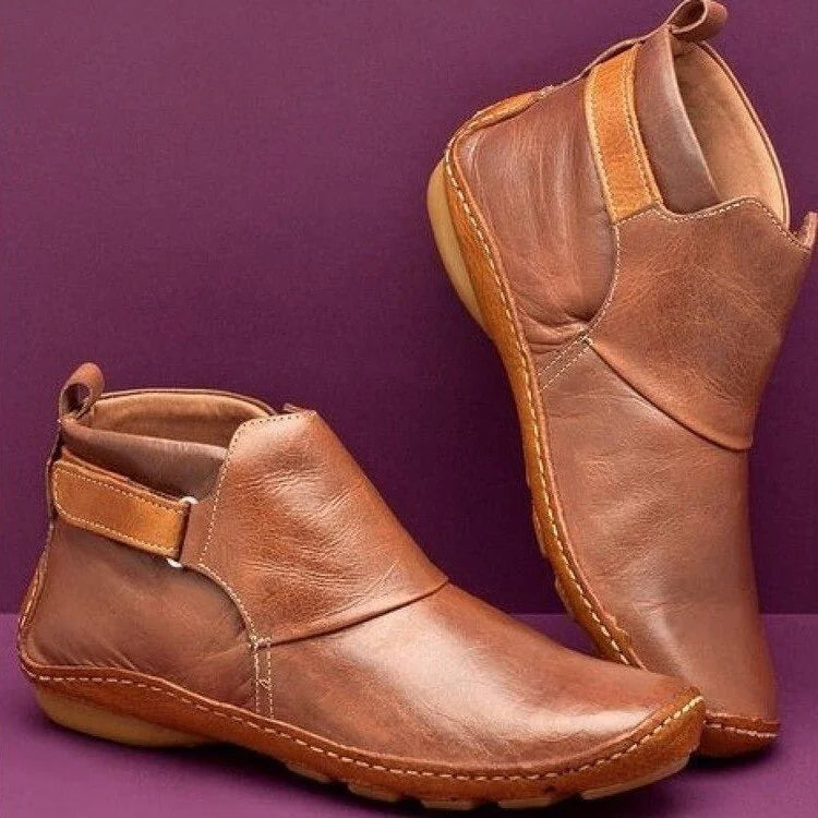 Orthopaedic ankle boots in Brown