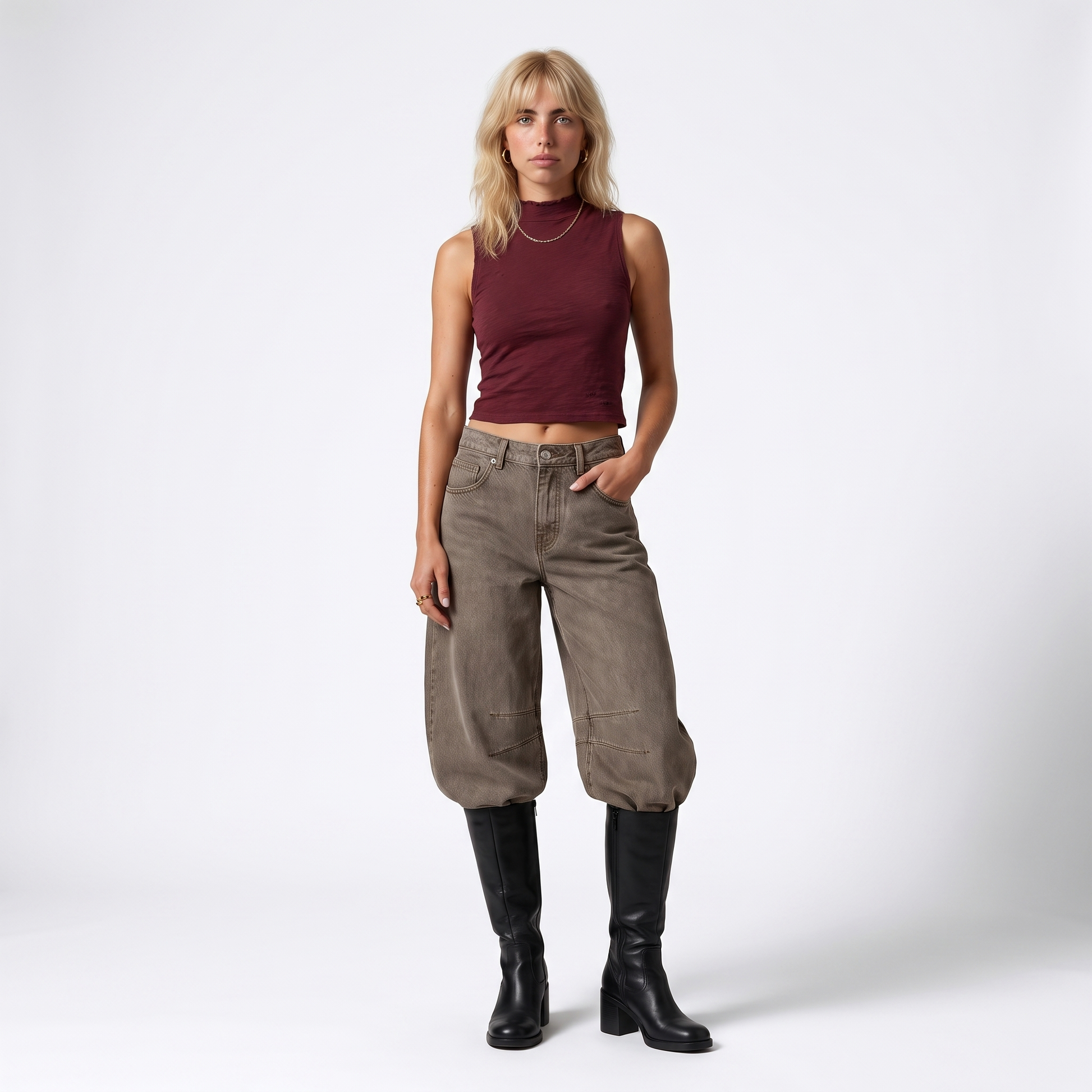 Sunoire relaxed barrel jeans noa front hero 01