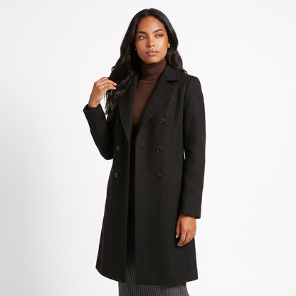 Sunoire rheya elegant coat top crop 3q 01