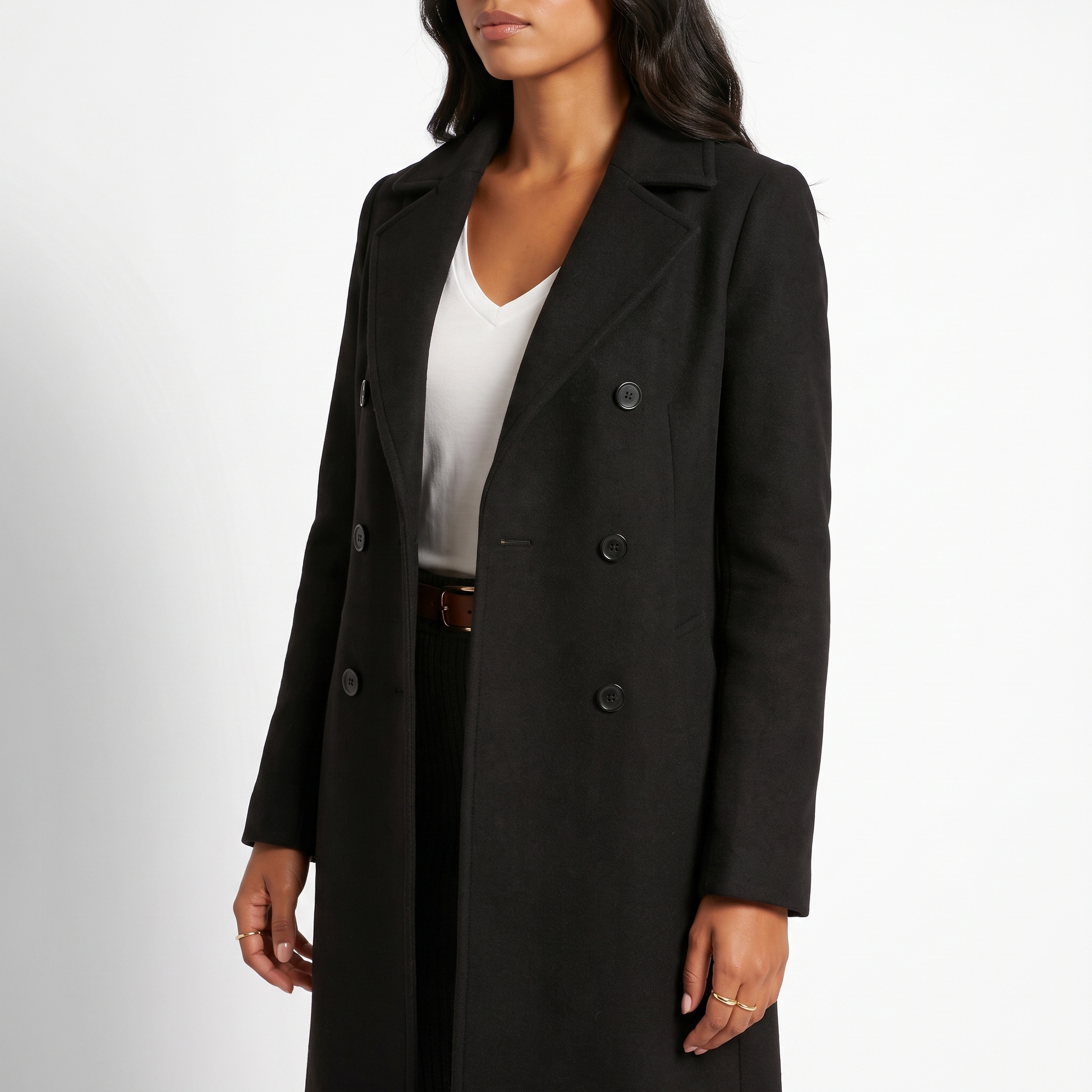 Sunoire rheya elegant coat torso crop 01