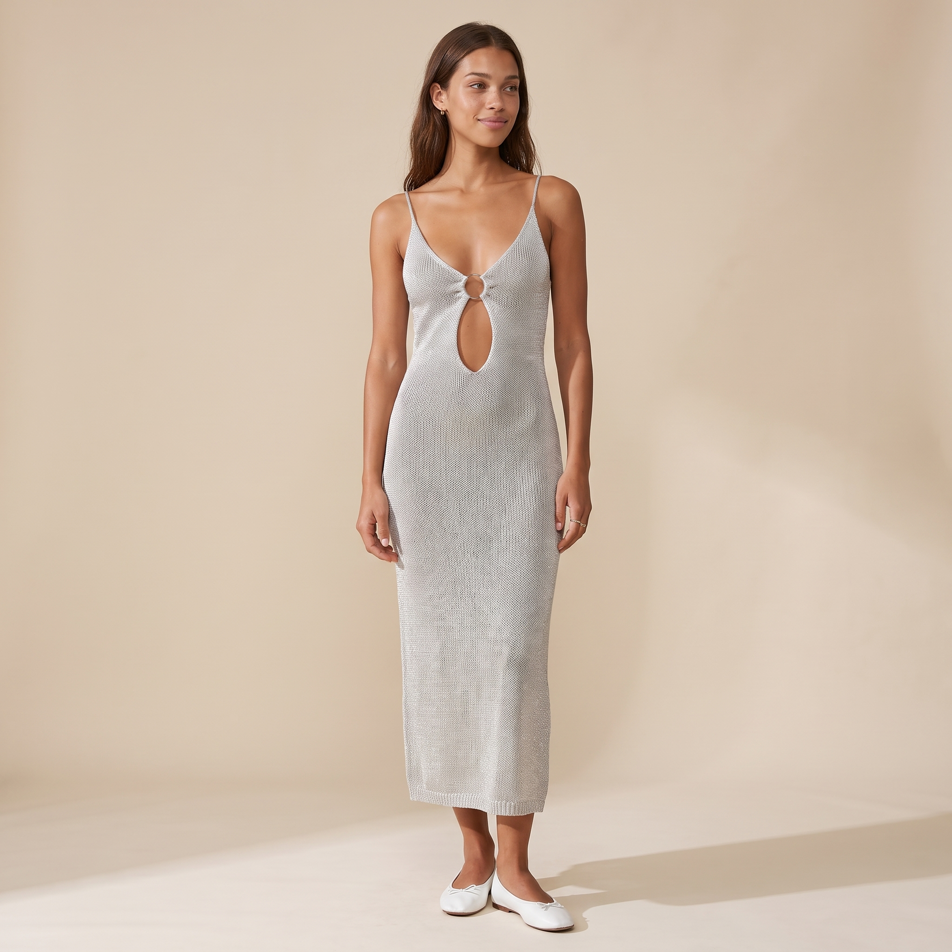 Sunoire rima white dress front hero 01