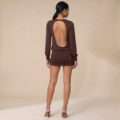 Sunoire s21515_dark brown back view 01