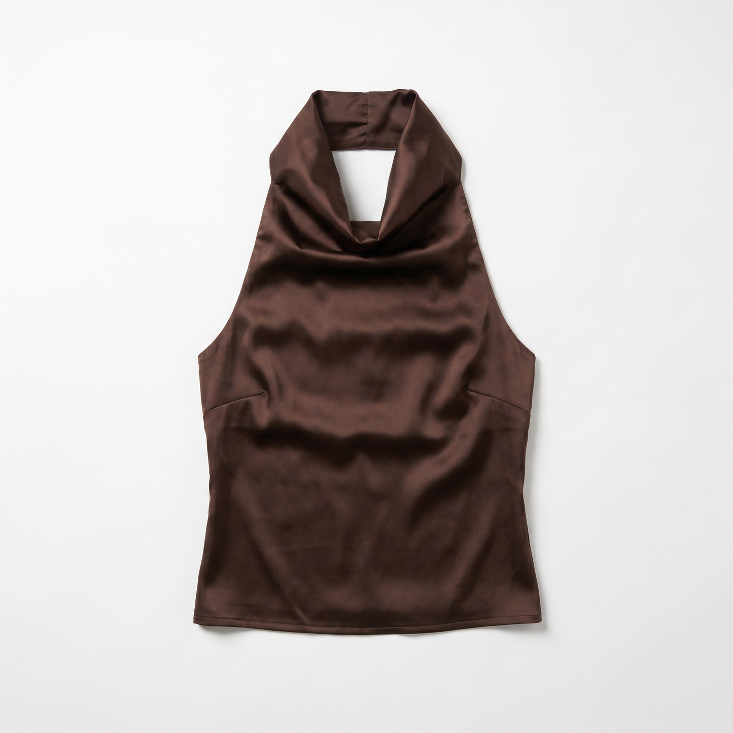 Sunoire s22405_dark brown garment flatlay 01