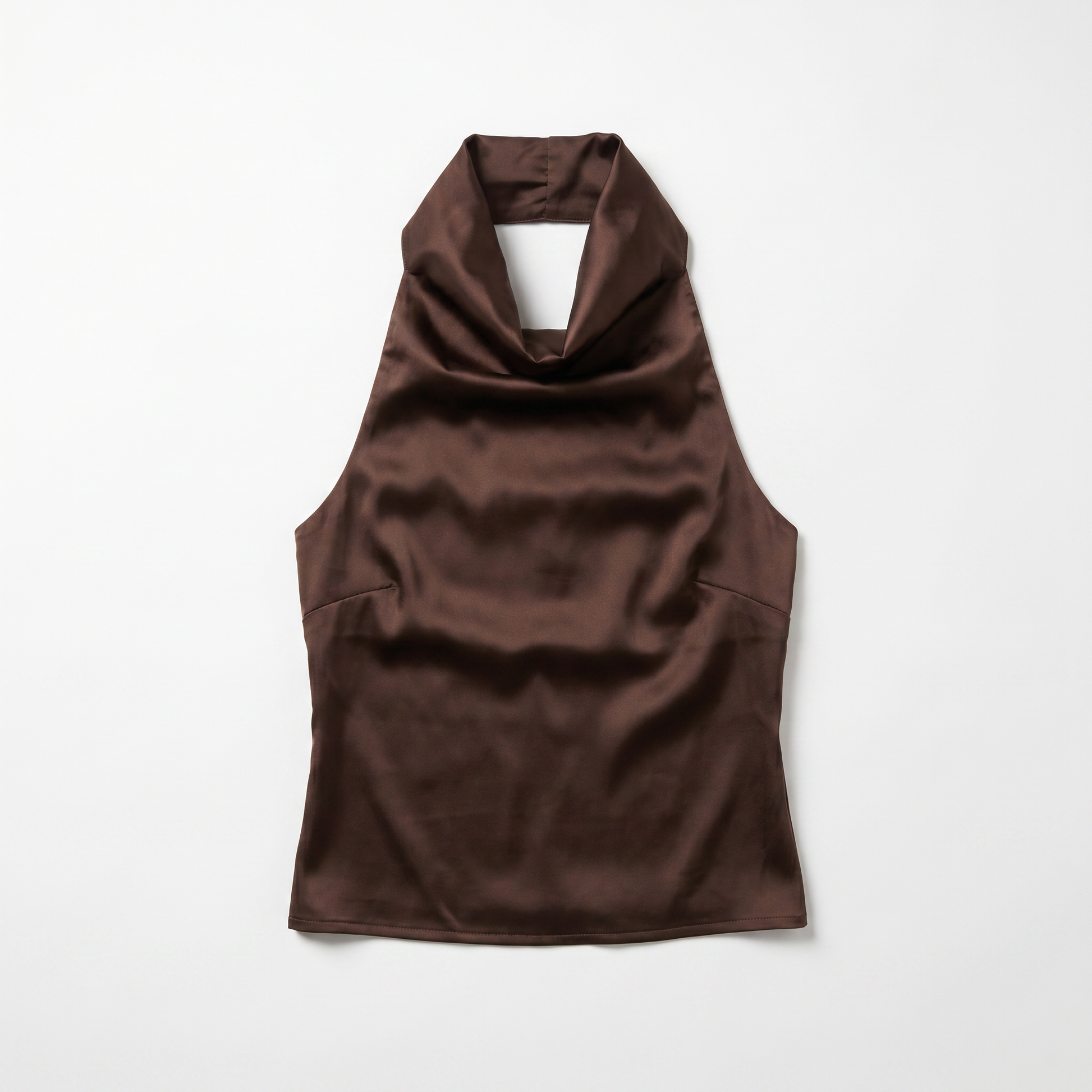 Sunoire s22405_dark brown garment flatlay 01