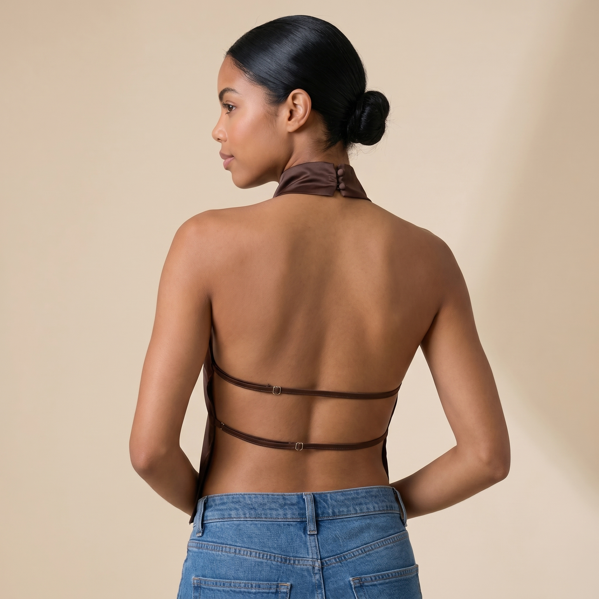 Sunoire s22405_dark brown top back crop 01