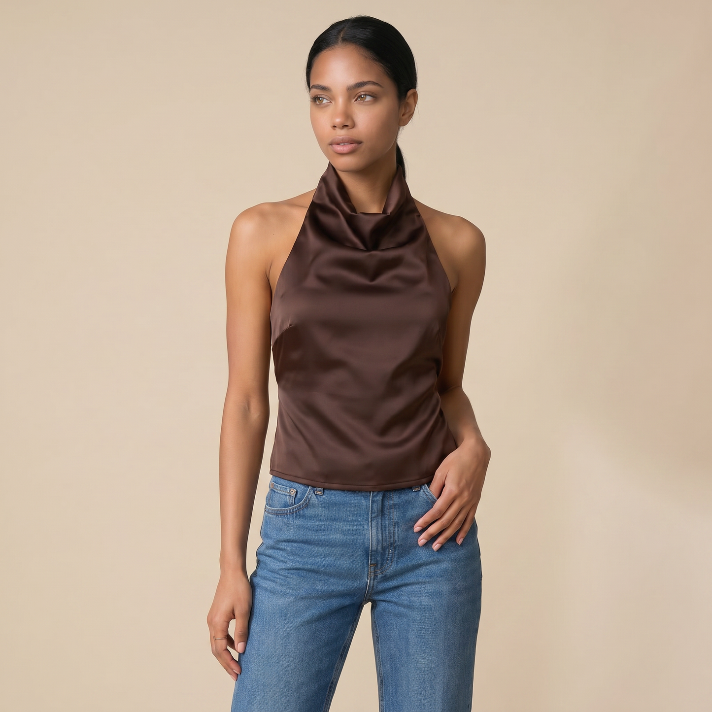 Sunoire s22405_dark brown top front crop 01