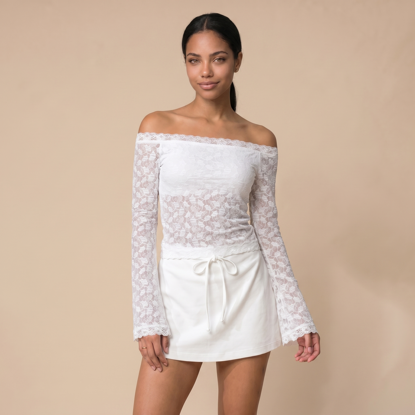 Sunoire s23002_brown colorway white front crop 01