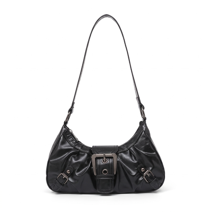 Sunoire sable black hobo bag 01 front