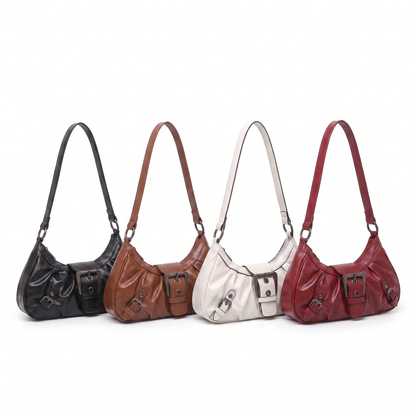 Sunoire Sable hobo bag, all colorways group shot