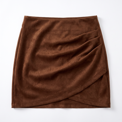 Sunoire sexy slanke faux suede rokken vrouwen herfst win 90d46a2b garment flatlay 01
