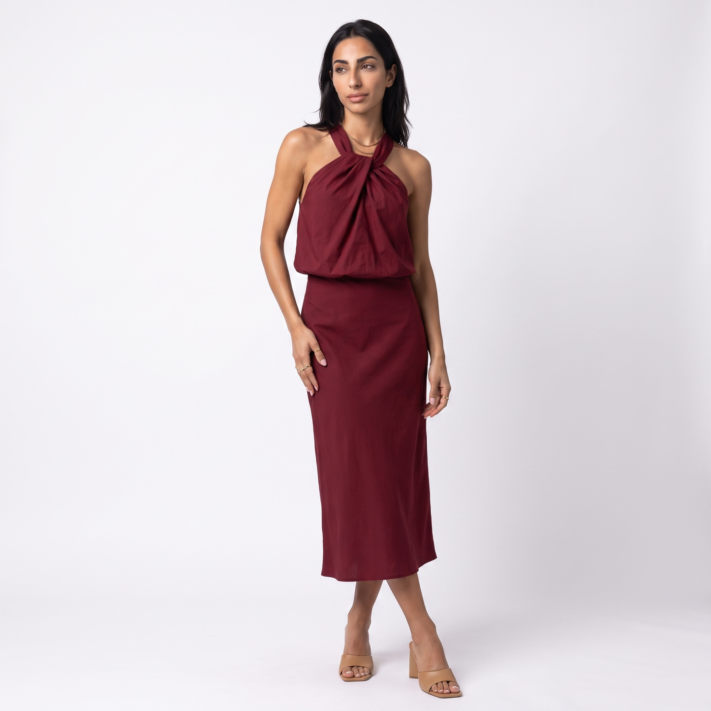 Sunoire solene colorway wine red front hero 01