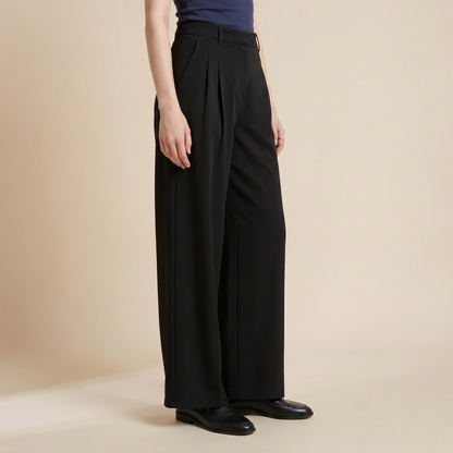 Sunoire tatiana black pants bottom side crop 01