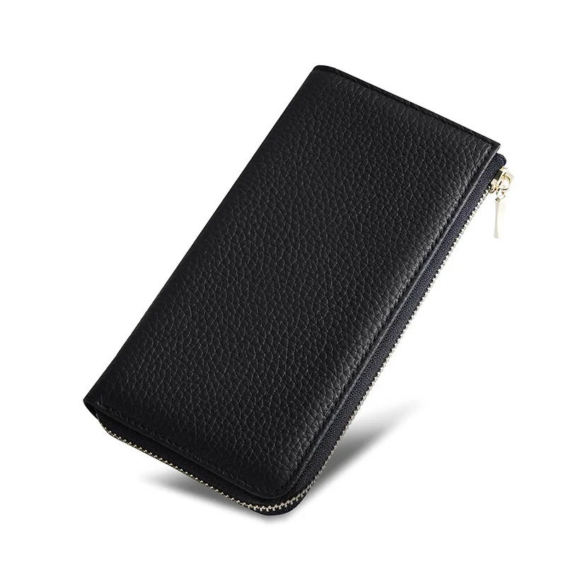 Women's Long Zip Wallet, front view