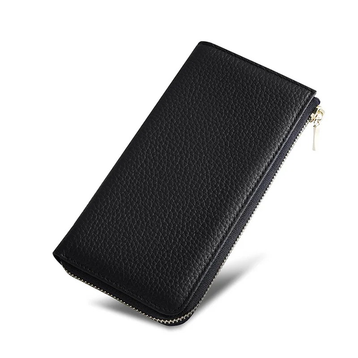 Women's Long Zip Wallet, front view