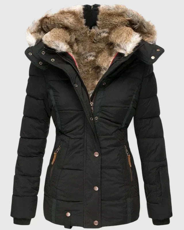 Veyzandra | Comfortable Coat in Black