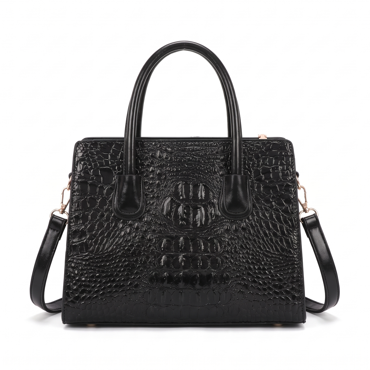 Women's 3 Piece Handbag and Purse Set, back view