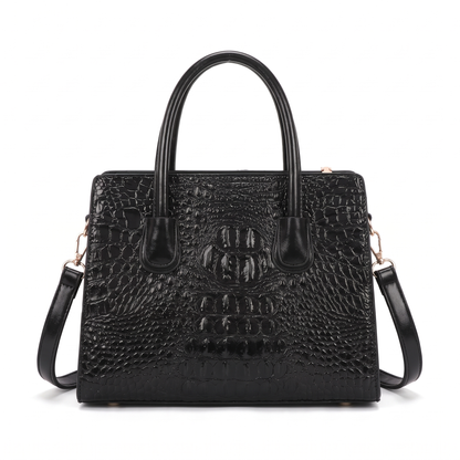 Women's 3 Piece Handbag and Purse Set, back view