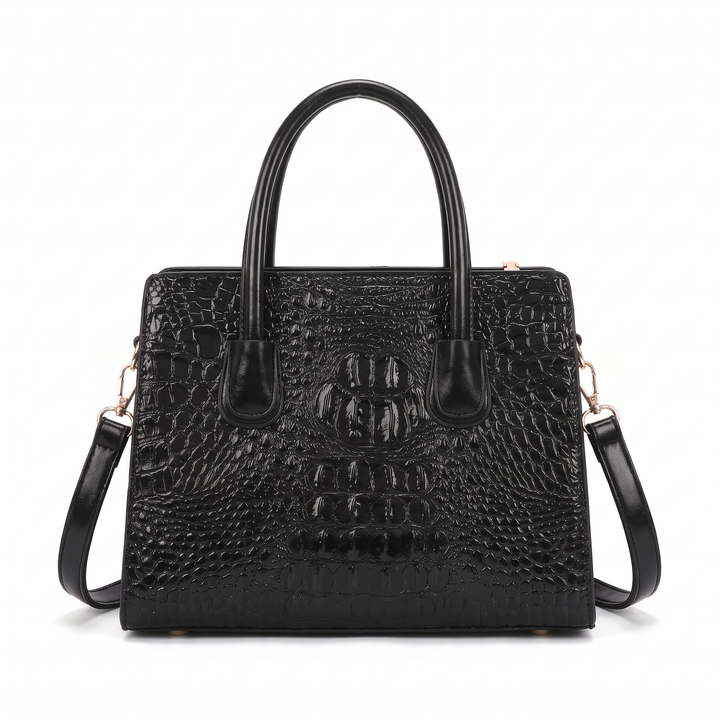 Women's 3 Piece Handbag and Purse Set, back view
