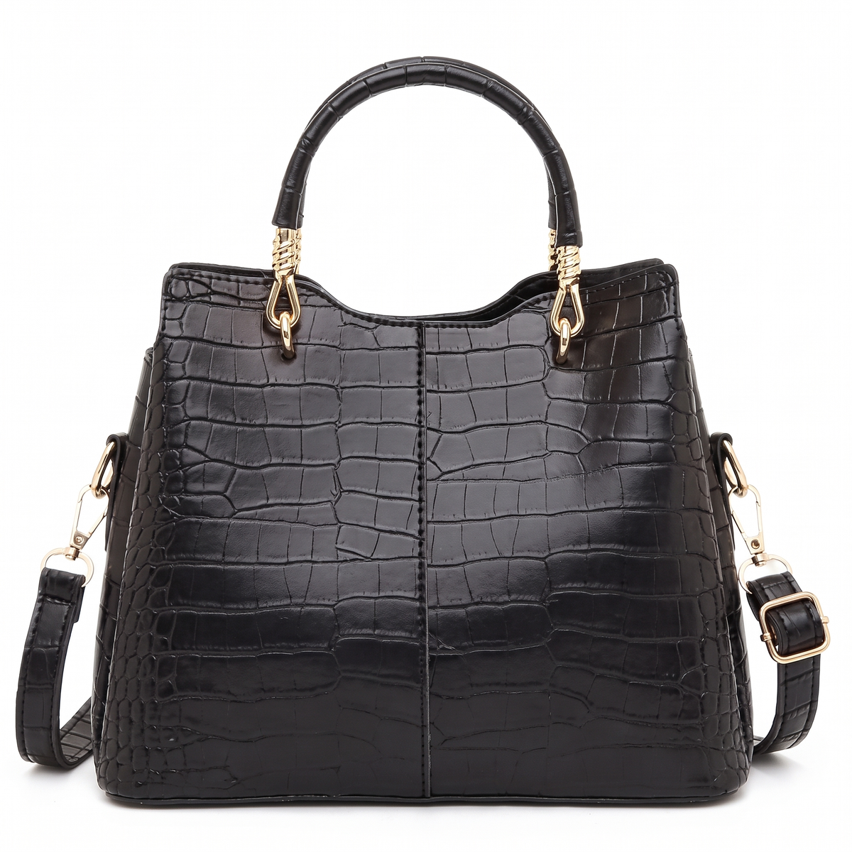 Women's 3 Piece Handbag and Purse Set, main bag, front view
