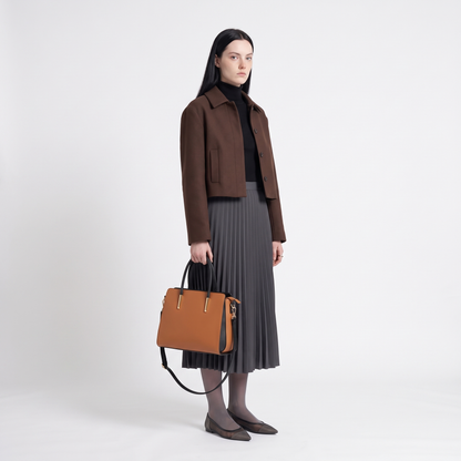 Women's 4 Piece Handbag and Purse Set, worn by a model