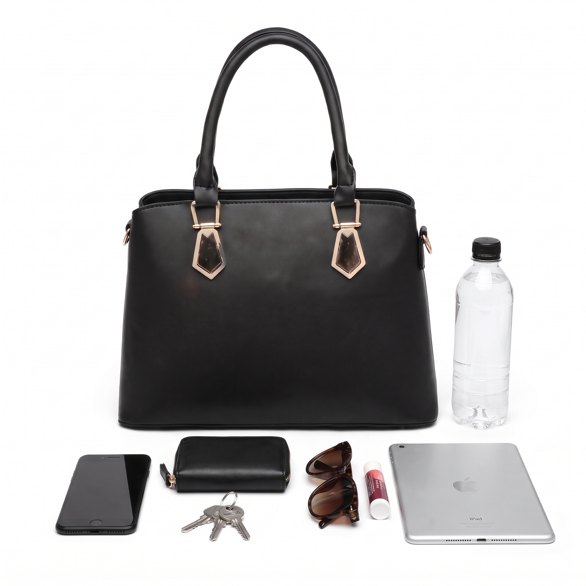 Women's 2 Piece Handbag and Purse Set, what fits inside