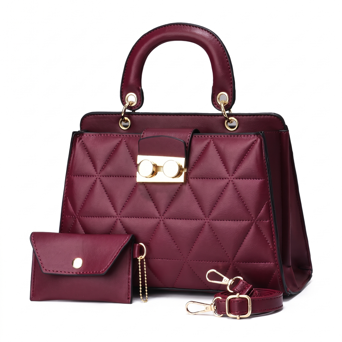 Women's 2 Piece Handbag and Purse Set, the whole set