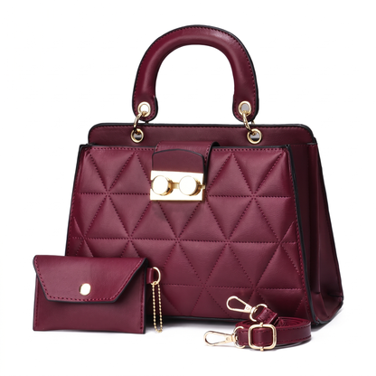 Women's 2 Piece Handbag and Purse Set, the whole set