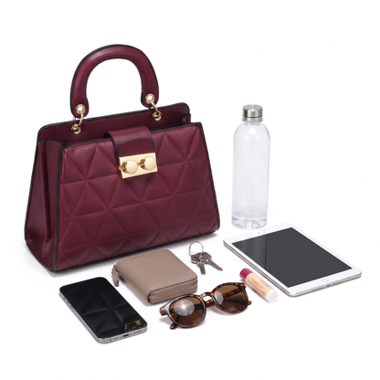 Women's 2 Piece Handbag and Purse Set, what fits inside