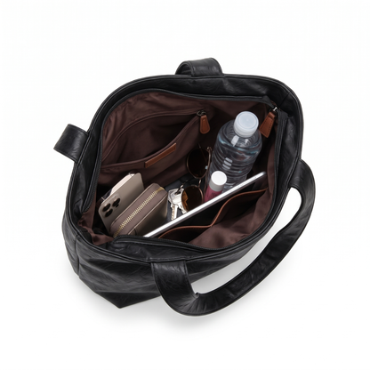 Women's 3 Piece Handbag and Purse Set, interior