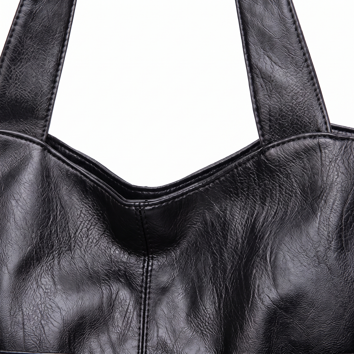 Women's 3 Piece Handbag and Purse Set, hardware close-up
