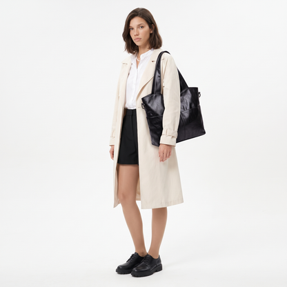 Women's 3 Piece Handbag and Purse Set, worn by a model