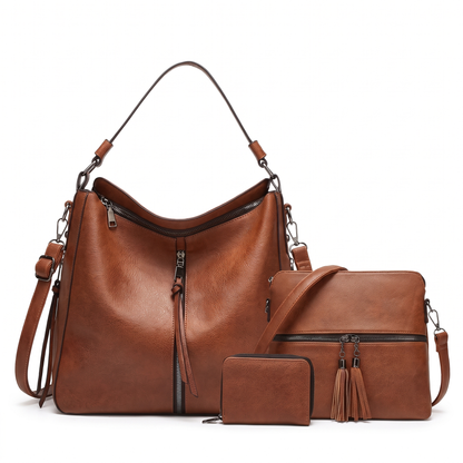 Women's 3 Piece Handbag and Purse Set, the whole set