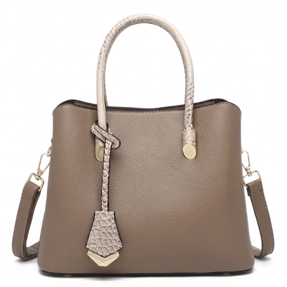 Women's 3 Piece Handbag and Purse Set, main bag, front view