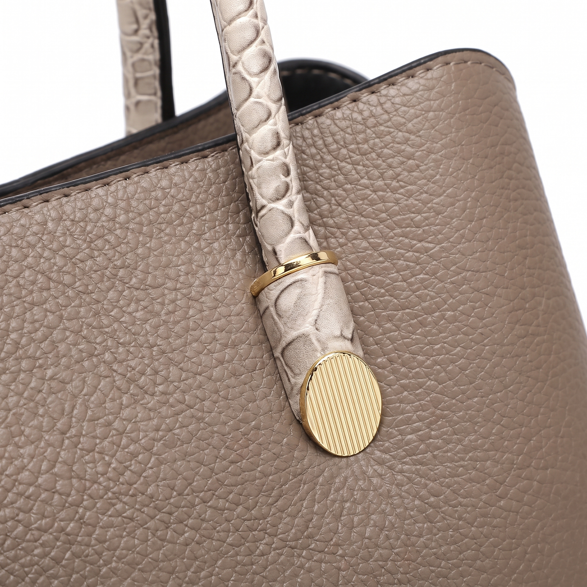 Women's 3 Piece Handbag and Purse Set, detail close-up