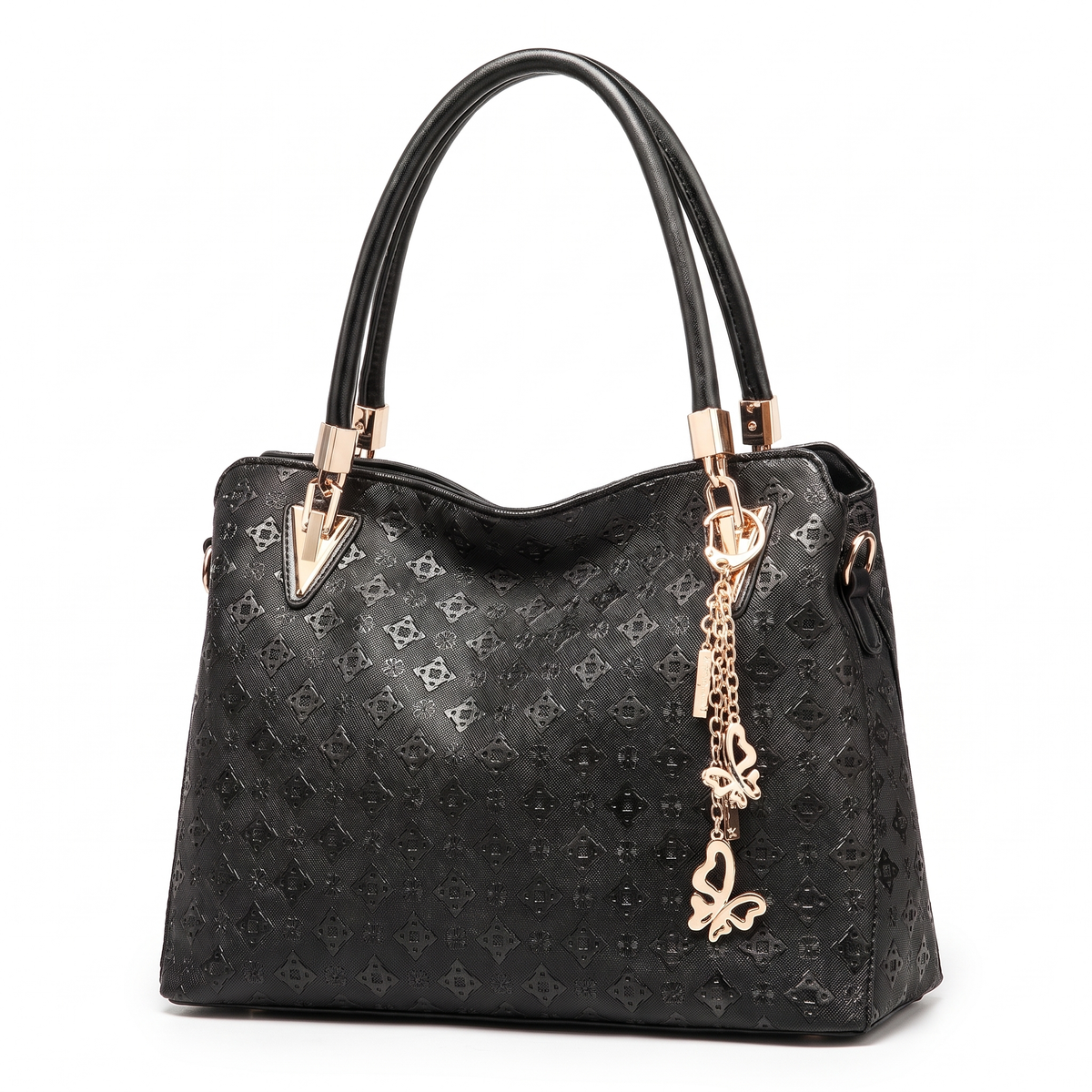 Women's 4 Piece Handbag and Purse Set, main bag, front view