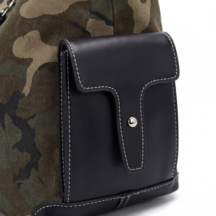 Women's Canvas Hobo Bag, hardware close-up