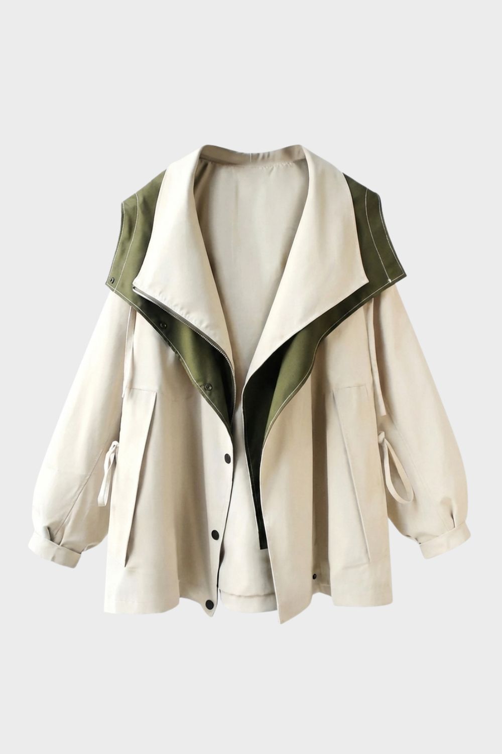 Women's Jacket with Hood and Zip