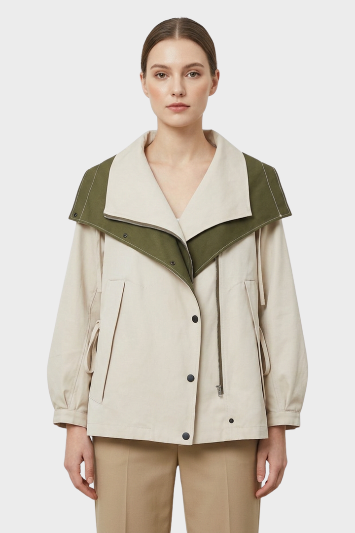 Women's Jacket with Hood and Zip