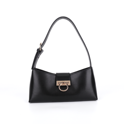 Women's Faux Leather Shoulder Bag, front view