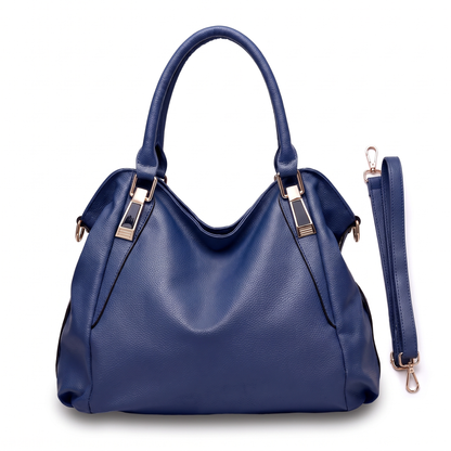 Sunoire zipper pu beg jinjing soft durable womens bag ladies bag colorway blue