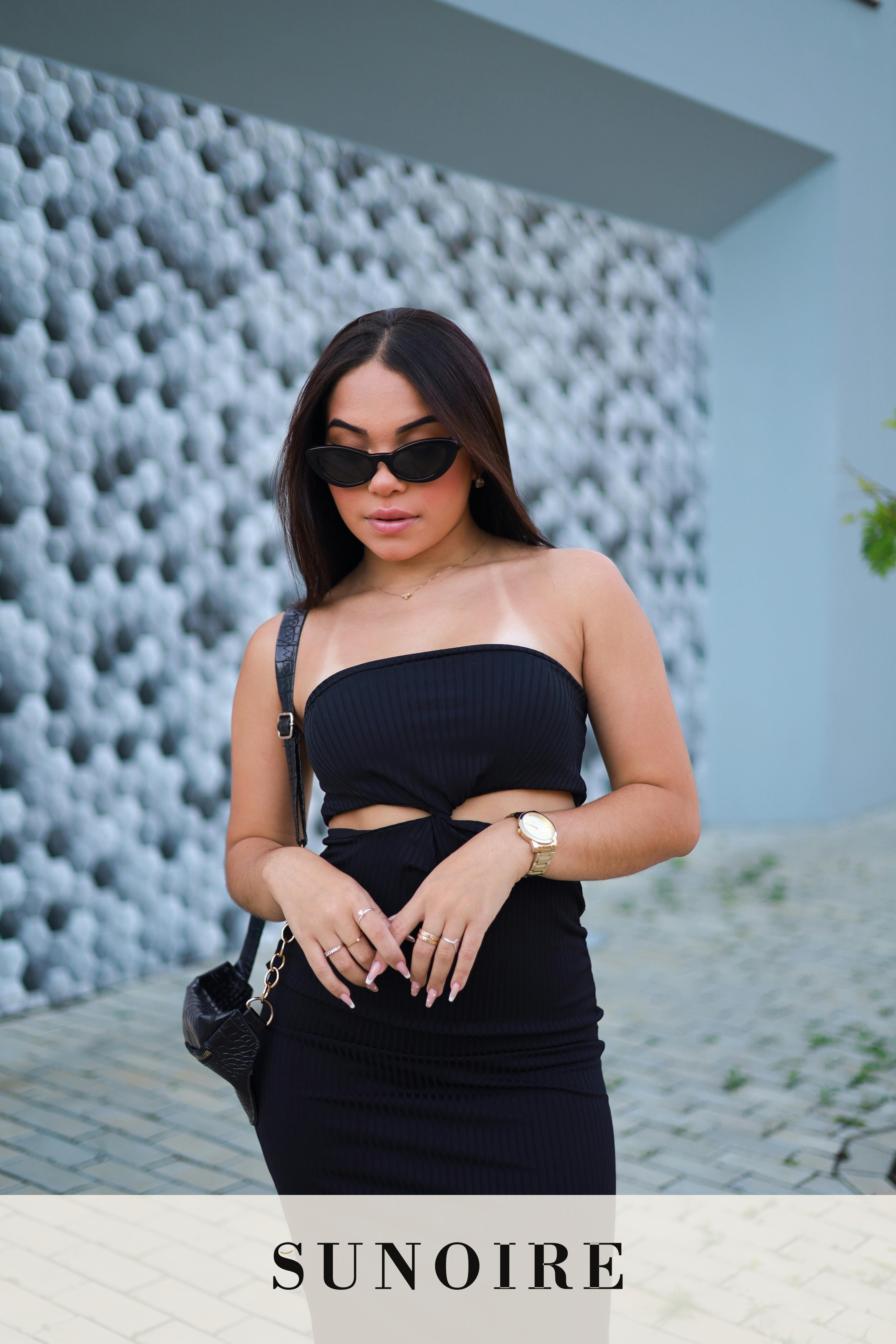 Sunoire eveningwear styling
